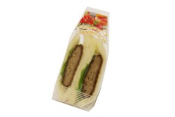 ミンチカツサンド（デミグラソース）